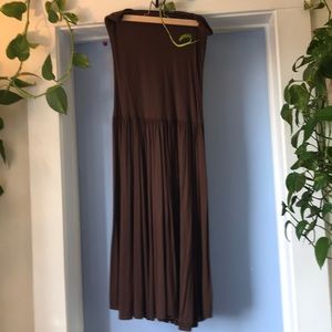 Brown shift Skirt
